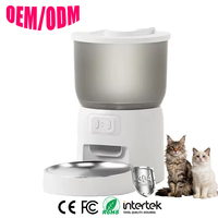 Haute qualité 3L grande capacité Pet Smart Feeder minuterie alimentation automatique distributeur de nourriture Wifi voix intelligente chat et chien mangeoire
