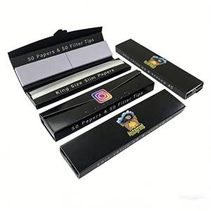 В наличии: Бумага для самокруток Kingsize Slim, неокрашенная, коричневая, белая, медленного горения - Product Image 5