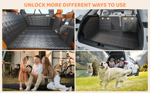 Tapis de siège <span class=keywords><strong>auto</strong></span> pour animaux de compagnie - 8 planches, planche allongée - Tapis de siège <span class=keywords><strong>auto</strong></span> pour animaux de compagnie - Siège arrière résistant - Chien - Product Image 4