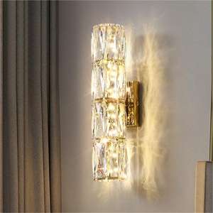 New Arrival Modern Luxury LED Crystal <b>Wall</b> Lamp Indoor Decorative <b>Wall</b> Sconces for Living Room <b>Bedside</b> Restaurant - Product Image 5