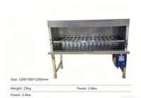 Four à chaussures motorisé en acier inoxydable FS-730, 220V, 2,4kW, capacité de 200-300 paires/8h, séchage et activation de la colle des semelles et des empeignes de chaussures 1