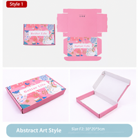 Boîtes en carton ondulé imprimées sur mesure Impression couleur CMYK Logo personnalisé Boîtes d'emballage en carton pour l'expédition E-commerce Vente en gros
