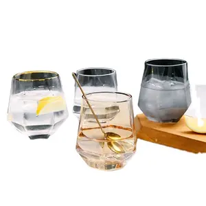Taza de vidrio boroslicado, alta temperatura, martin O copa de vino, agua