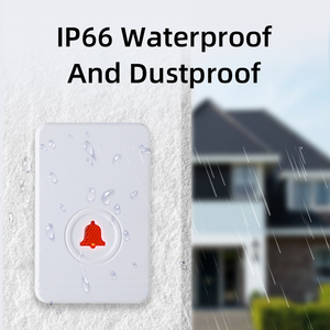กระดิ่งกันน้ำไร้สาย48เมโลดี้กันน้ำ IP66สัญญาณสูงถึง400เมตรสำหรับวิลล่ามีฟังก์ชั่นไฟกลางคืน - Product Image 3