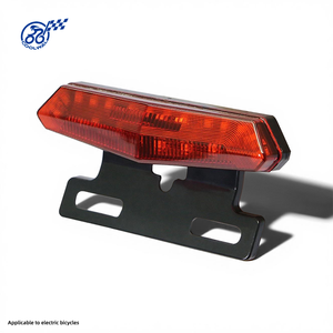 Nueva Luz Trasera Estándar para Vehículos Eléctricos de Conducción Nocturna, Luz de Giro Fluida, Luz Trasera Modificada para Vehículos, Luz Trasera para Bicicleta Eléctrica - Product Image 1