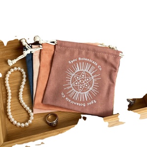 Custom Printing Small Linen Dust <b>Bag</b> <b>Drawstring</b> <b>Bag</b> Jewelry Dust Packing - Product Image 1