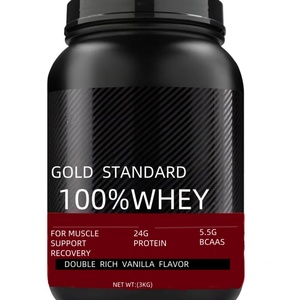 Proteína de Suero Aislada de Fábrica Directa OEM, Suplemento Deportivo Diario para Fitness, Batidos de Vainilla, Crecimiento Muscular, Digestión para Adultos - Product Image 1