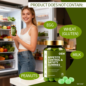 Gomitas para Controlar el Apetito con Fibra Compleja, Suministro al por Mayor OEM ODM, Reduce el Consumo <span class=keywords><strong>de</strong></span> Snacks Entre Comidas - Product Image 6