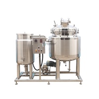 Petit mélangeur d'émulsifiant cosmétique de capacité de chargement maximale de 200L chauffant et magnétisme pour les soins de la peau et le baume à lèvres