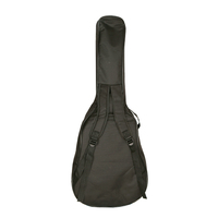 Nouveauté : Housse de guitare acoustique en coton noir de 41 pouces, rembourrage épais, résistante à l'eau, double sangle réglable, étui de guitare