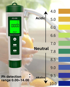 Misuratore di Qualità dell'<span class=keywords><strong>Acqua</strong></span> Digitale 10-in-1 <span class=keywords><strong>PH</strong></span>/TDS/EC/SALT/TEMP/S.G/ORP/H2/Fertile/Resistività KLZD KZ-JQ006 Misuratore di <span class=keywords><strong>pH</strong></span> Portatile 0-14pH - Product Image 5