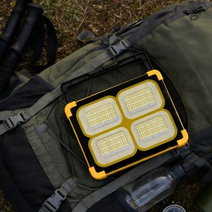 IP66 Outdoor Waterproof 50W-1200W LED Flood <strong>Light</strong> Solar Charger Power Banks for Camping <strong>Emergency</strong> Lighting - Product Image 4