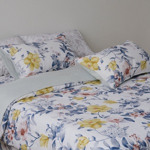 Sang Trọng Kỹ Thuật Số In Ấn Lanh Lanh Gối Trường Hợp 100% Pháp Lanh Châu Âu Lanh <span class=keywords><strong>Oeko</strong></span> <span class=keywords><strong>Tex</strong></span> 100 Bộ Đồ Giường Đặt Nhà Cung Cấp - Product Image 3