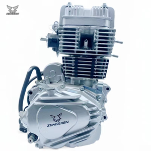 Motor de Motocicleta OEM de Fábrica Personalizado Zongshen Nuevo Plateado 200cc Refrigerado por Aire 4 Tiempos Encendido CDI con 1 Año de Garantía para Triciclos - Product Image 1