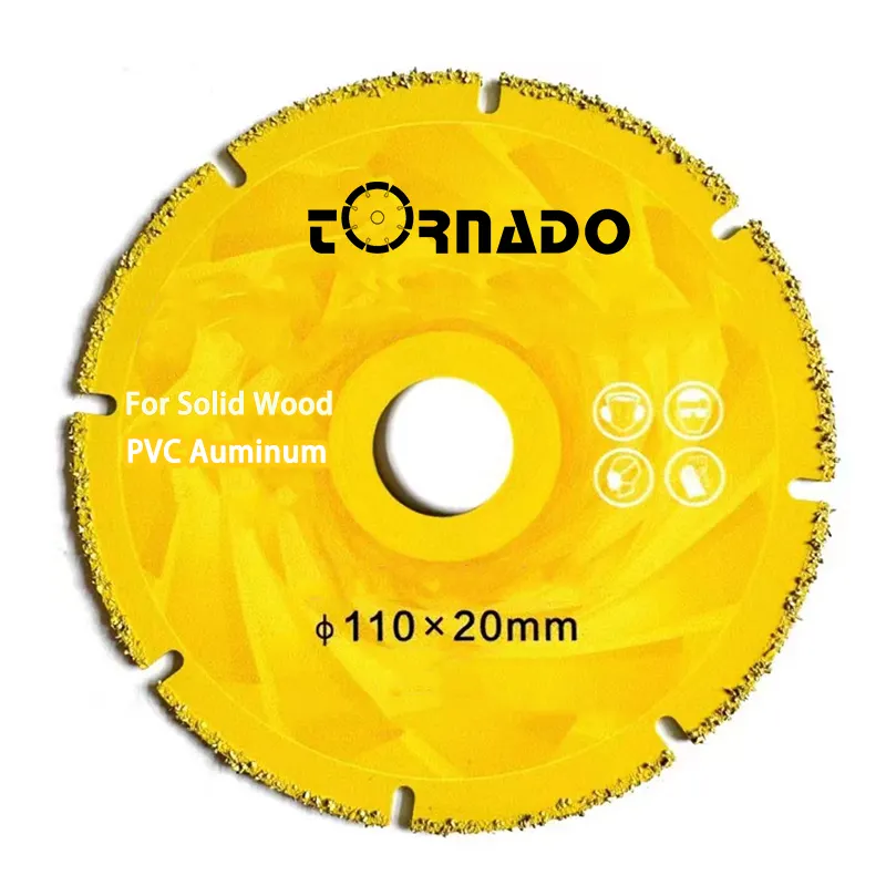New Style High good quality diamond saw blade brazing vacuum circular cutting saw blade for wood solid aluminum