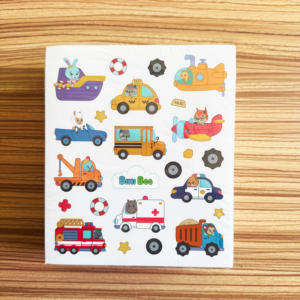 Pegatina Adhesiva de PVC Impermeable con Diseño de Dibujos Animados e Impresión UV, Se Aceptan Pedidos Personalizados para Regalos y Manualidades - Product Image 4