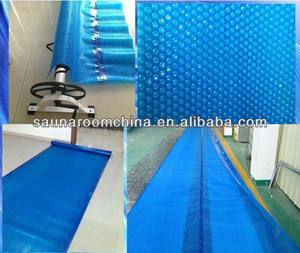 Couverture de <span class=keywords><strong>piscine</strong></span> d'hiver de couverture de <span class=keywords><strong>piscine</strong></span> bleue de <span class=keywords><strong>bulle</strong></span> de PVC épais de 500um - Product Image 5