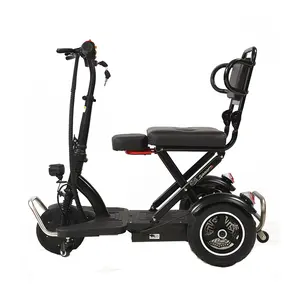 Hot product recommendation 48V350w10AH foldable mobility scooter electric bicycle scooter