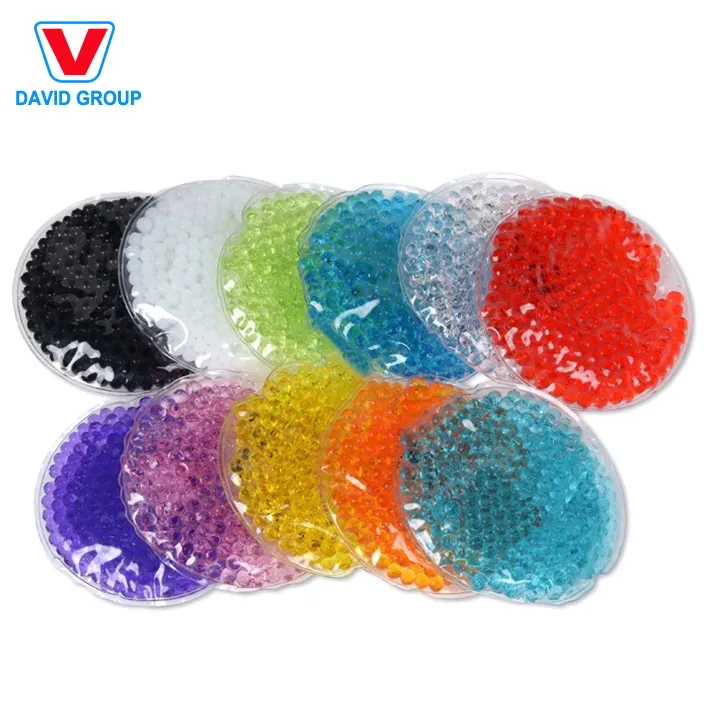 Hot Selling Round Shape Hot Cold Gel Pad Reusable Hot Cold Gel Packs Ice Gel Beads Hot Cold Pack