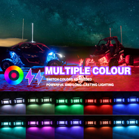 Luces LED RGBW para Automóviles, Barcos y Rocas, con Control por Aplicación, 4/6/8 Pods, con Modo de Control por Bluetooth
