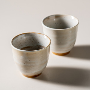 Tazza in Ceramica Stile Giapponese Senza Manico, Design Retrò per Uso Domestico e Bistrot, Ideale per il <span class=keywords><strong>Vino</strong></span> - Design <span class=keywords><strong>di</strong></span> Lusso Leggero - Product Image 3