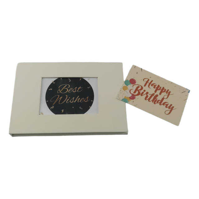 Luxury Fabric Hardcover Brochure Linen Video Card Albums 7 Inch Video Play Book for Mother's Day