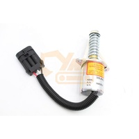 Vanne solénoïde d'arrêt 12V 6690563 7136559 6681512 pour pièces de chargeuse Bobcat S70 S100 S130 S150 S160 S175 S185 S205 S220 S250