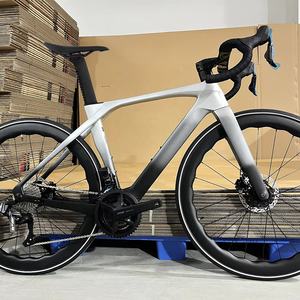 Vélo de route en fibre de carbone 2026 T10pro de deuxième génération avec câblage interne, guidon courbé, <span class=keywords><strong>course</strong></span>, RS-2*12 vitesses, freins à disque hydrauliques, poignée en carbone - Product Image 1