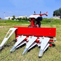 Moissonneuse-lieuse portée UO-K100 à essence pour la récolte du blé, du riz, du soja, du sorgho et de l'herbe