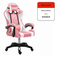Chaise de bureau ergonomique pour e-sport, idéale pour la maison ou le dortoir, pour des sessions longues de jeu sans fatigue