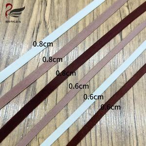 Bande élastique en polyamide souple de haute qualité, largeur 6 mm et 8 mm, pour sous-vêtements, bretelles de <span class=keywords><strong>soutien</strong></span>-<span class=keywords><strong>gorge</strong></span> et élastiques de bretelles - Product Image 1