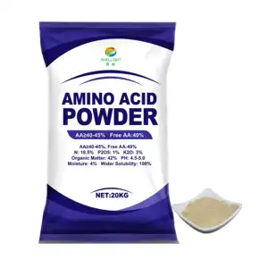 Mineral Ca elemen jejak Chelated bubuk asam Amino pupuk organik