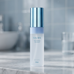 FAU HA RX บลู คาล์มมิ่ง มิสท์ เซรั่ม สำหรับทุกสภาพผิว สูตรไตรเอทิลเฮกซาโนอิน สำหรับผู้ใหญ่ สไตล์หรูหรา ใช้ในบ้าน ขนาด 100 มล. แบบสเปรย์ คู่ - Product Image 3