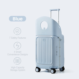 <span class=keywords><strong>Valigia</strong></span> alla Moda per Bambini, Portatile, di Alta Qualità, con Ruote Frenanti, Doppia Cinghia di Sicurezza, Bagaglio da Viaggio Cavalcabile per Bambini - Product Image 1