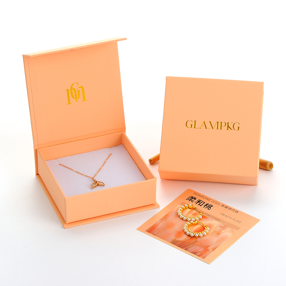 Orange 8*8cm thankyou card