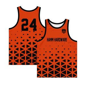 Novos Uniformes de Basquete Personalizados 2025 com Transferência Térmica, Tamanhos Grandes, Respiráveis e de Secagem Rápida, 100% Poliéster, Pedido Mínimo Uma Peça - Product Image 2