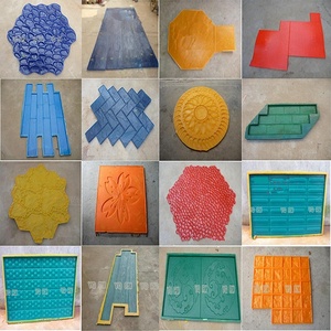 GOINYON Stampi in Gomma Decorativi per Pavimentazione, Tappetini per Impronte su Calcestruzzo, Stampi in Gomma Personalizzabili per Colori/Misure, Imitazione - Product Image 6