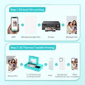 Tuoli Nhà cung cấp cung cấp 3D thăng hoa PC TPU Chất liệu điện thoại trống trường hợp cho in ấn bán buôn điện thoại di động trường hợp - Product Image 6