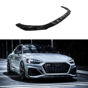 Khô sợi Carbon cho <span class=keywords><strong>Audi</strong></span> S5 RS5 B9 b9.5 front bumper Spoiler môi Trọng lượng nhẹ hiệu suất xe sợi Carbon body Kit accessoires - Product Image 1