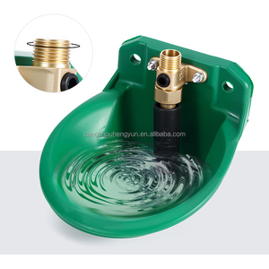 <span class=keywords><strong>Abbeveratoio</strong></span> Automatico per Pecore e Capre, Vasca in Plastica con Valvola in Ottone per Attrezzature Agricole - Product Image 6