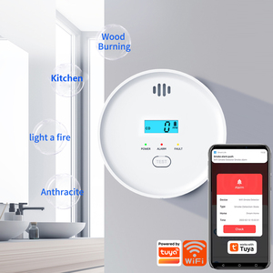 Tuya 3 Jahre Batterie 2 in 1 WiFi Smart Co & Rauchmelder Kohlen monoxid Küchen geschäft Brandschutz alarms ensor - Product Image 5