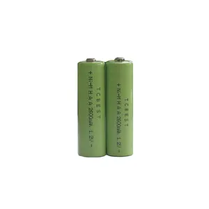 Long Cycle 1.2V AA 2600A NiMH Rechargeable Battery for Toys