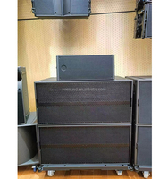 Sistema de sonido alimentado por audio profesional dual de 10 pulgadas Altavoces de matriz de línea activa para escenario