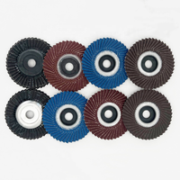 Dongtai Korean Flower Flap Disc 4Inch Vertical Flap Disc 40-320 Grit Aluminium Oxide Grinding Polishing Disks OEM ODM OBM
