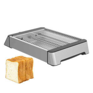 <span class=keywords><strong>Tostadora</strong></span> <span class=keywords><strong>de</strong></span> <span class=keywords><strong>Pan</strong></span> Plano con 6 Niveles <span class=keywords><strong>de</strong></span> Cocción Ajustables, Fácil <span class=keywords><strong>de</strong></span> Usar, <span class=keywords><strong>Tostadora</strong></span> <span class=keywords><strong>de</strong></span> 4 Rebanadas, Apta para Varios Panes y Pasteles, Diseño Clásico - Product Image 4