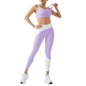 Ensemble de sport pour femmes recyclé par le fabricant, vêtements de sport actifs pour femmes, vêtements de course, survêtements, jogging, ensemble de yoga pour femmes - Product Image 1