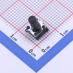 TS6611B3JTP 250gf 022 Tactile Switch SMD Switch ( Button Shape: Round Button )( Operating Force: 2.5N )( Switch Length: 6mm ) - Product Image 1