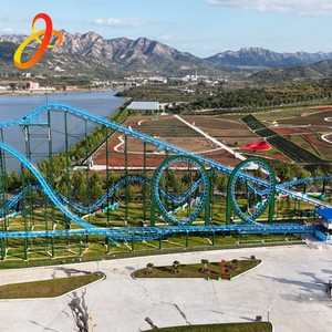 Montaña Rusa <span class=keywords><strong>de</strong></span> Seis Vuelcos, Atracciones <span class=keywords><strong>de</strong></span> Parque <span class=keywords><strong>de</strong></span> Diversiones, Fabricada en China, <span class=keywords><strong>Venta</strong></span> Directa <span class=keywords><strong>de</strong></span> Fábrica - Product Image 2