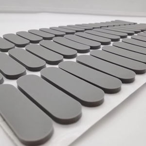 Pés de Borracha de Silicone Antiderrapantes Autoadesivos 3M com Corte Personalizado para Fixação Segura - Produtos de Borracha - Product Image 4