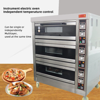220V/380V cuisine électrique poulet Pizza grille-pain four industriel four Commercial boulangerie équipement à vendre